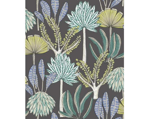 Tapeta s rostlinným vzorem