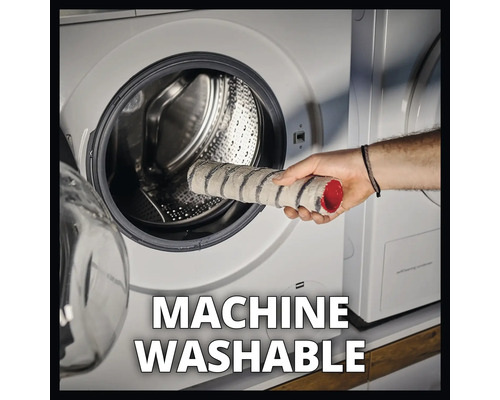 Omyvatelný malířský váleček před pračkou