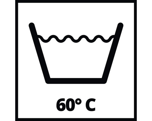 Symbol praní: Lze prát do 60 stupňů