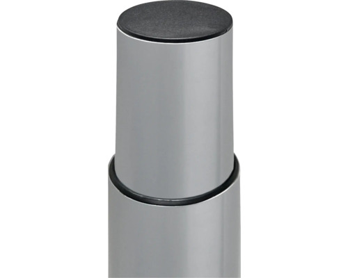 Kovový stojan na dopisní schránku s černým krytem