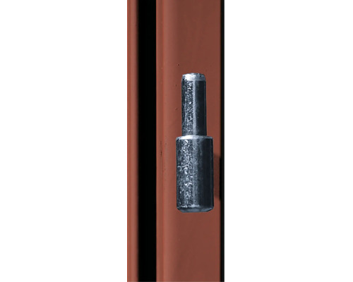 Závěsný čep dveří z kovu