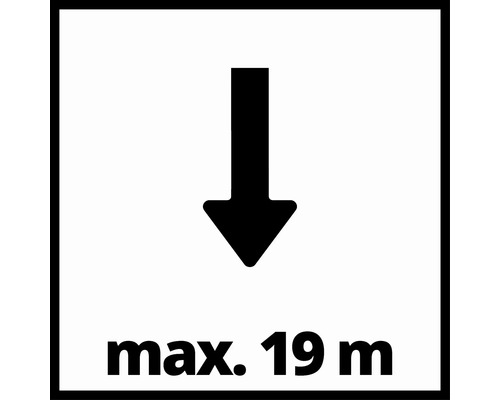Symbol: Maximální dopravní výška 19 metrů