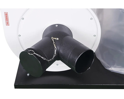 Odsávací hrdlo s uzávěrem pro odsávání třísek