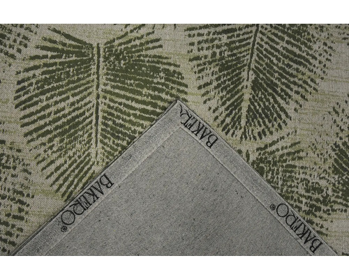 Koberec s rostlinným vzorem a logem Bakiro