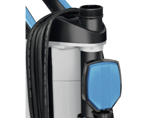 Detailní záběr kalového čerpadla s kabelem