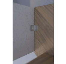 Detail rohového spoje s rohovým konektorem
