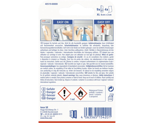 Tesa voděodolný primer, vhodný pro obklady a sklo