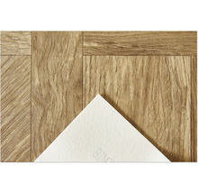 Dekorativní pohled na vinylovou podlahu s dřevěným vzhledem