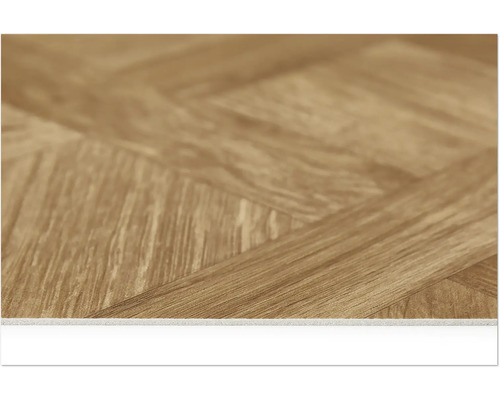 Detail laminátové podlahy se vzorem rybí kosti