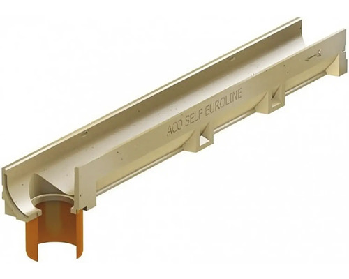 ACO Self Euroline odvodňovací žlab s odtokem