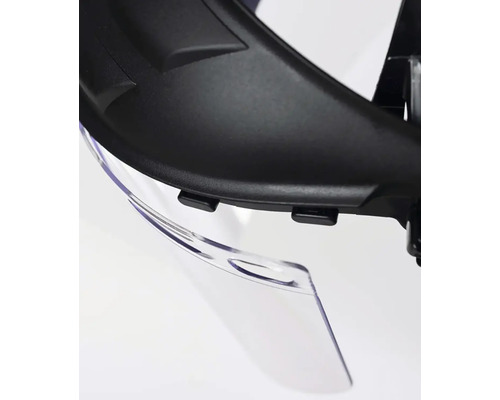 Ochrana obličeje s průhledným štítem