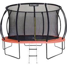 Zahradní trampolína se sítí a žebříkem