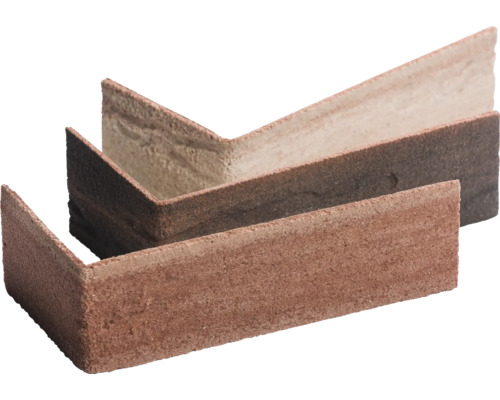 Tři rohové kamenné obklady