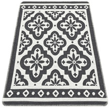 Kusový koberec Arya Neo 08 anthracite/white 120x180 cm