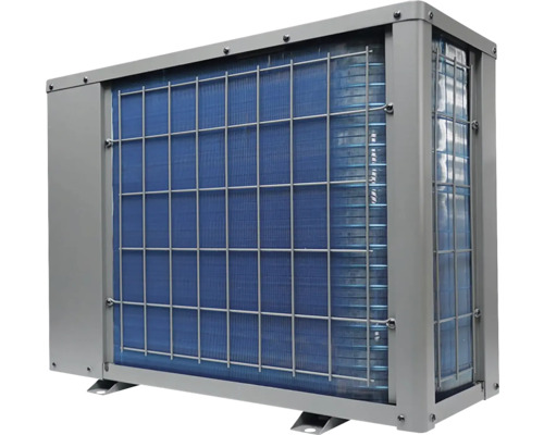 Venkovní jednotka klimatizace s ochrannou mřížkou