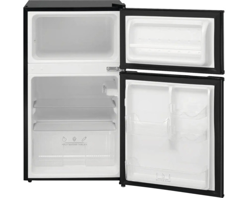 Otevřená, kompaktní chladnička s mrazákem