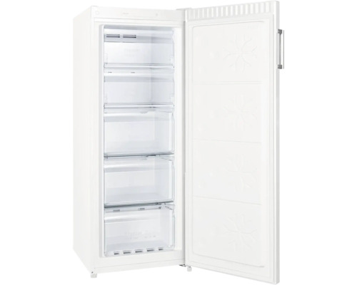 Otevřený mrazák s mrazicími zásuvkami