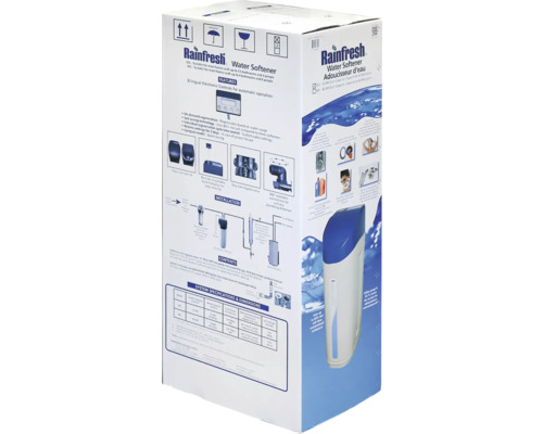 Balení změkčovače vody Rainfresh