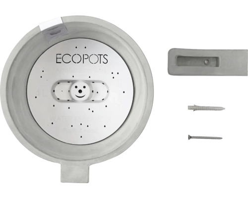 Květináč Ecobots s příslušenstvím pro montáž na stěnu