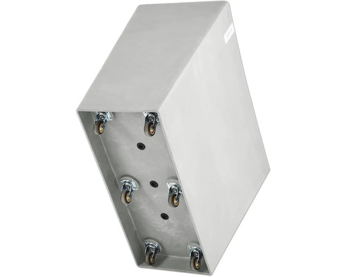 Pojízdný kontejner se šesti kolečky