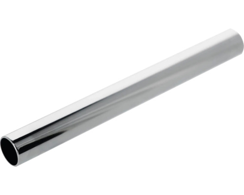Chromovaná kovová trubka pro sanitární použití