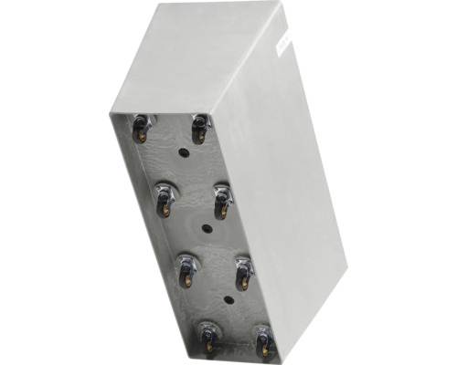 Kovové pouzdro s kolečky