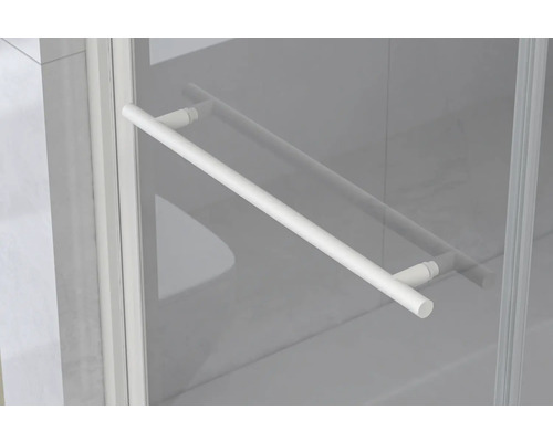 Detail sprchového koutu s madlem