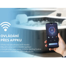 Vířivka Intex s ovládáním pomocí aplikace v chytrém telefonu