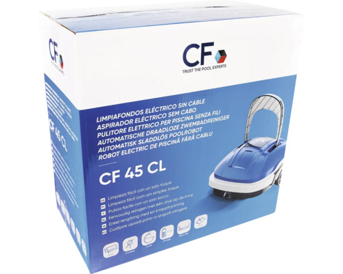 Balení čisticího robota do bazénu CF 45 CL
