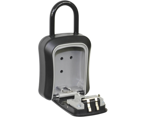 Skříňka na klíče pro montáž na stěnu s otevřenou přihrádkou