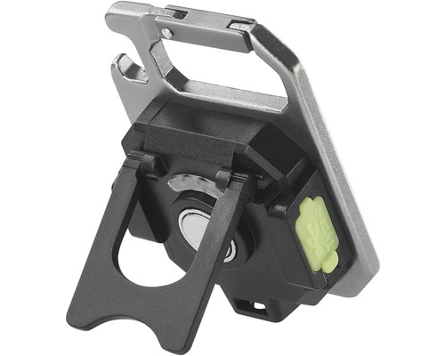 Víceúčelová svítilna s funkcí nářadí a výklopným stojanem