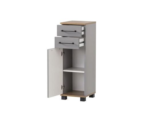 Spodní skříňka se dvěma zásuvkami a jedněmi dvířky