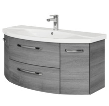 Koupelnová skříňka pod umyvadlo Jungborn VENTITRE grafit 116,3 x 49,2 x 46 cm
