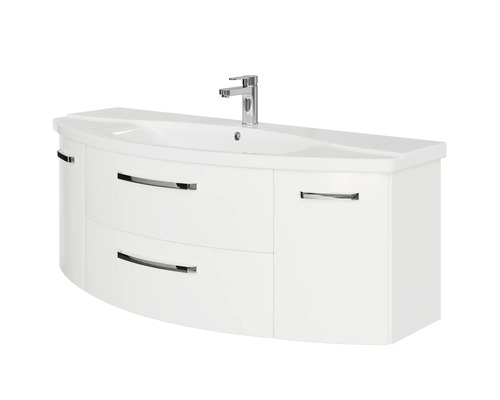 Skříňka pod umyvadlo s umyvadlem a baterií