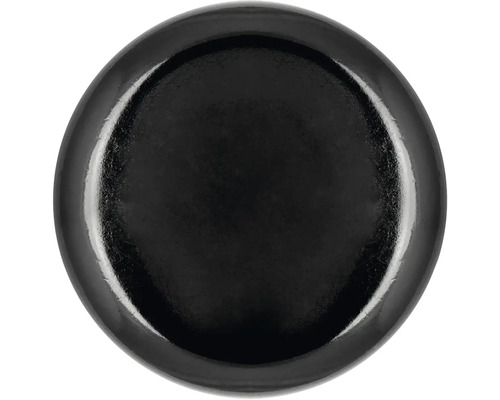 Černý knoflík