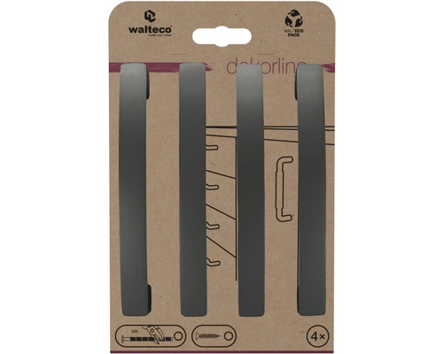 Balení čtyř nábytkových úchytek