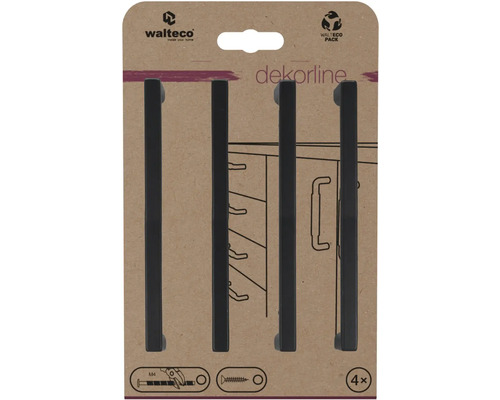 Balení čtyř nábytkových úchytek