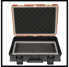 Otevřený kufr na nářadí s pěnovou vložkou