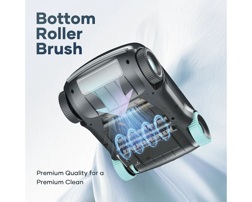 Podlahový válečkový kartáč pro vysavač