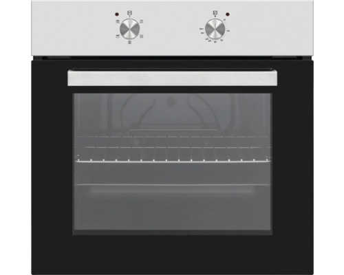 Vestavná trouba se skleněnými dvířky a otočnými knoflíky