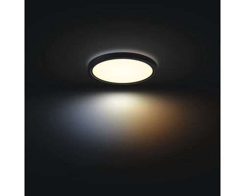 LED stropní svítidlo Philips 8720169330610 HUE 16,6 W 1160 lm 2200-6500 K černé - kompatibilní se SMART HOME by hornbach LED stropní svítidlo Philips 8720169330610 HUE 16,6 W 1160 lm 2200-6500 K černé - kompatibilní se SMART HOME by hornbach