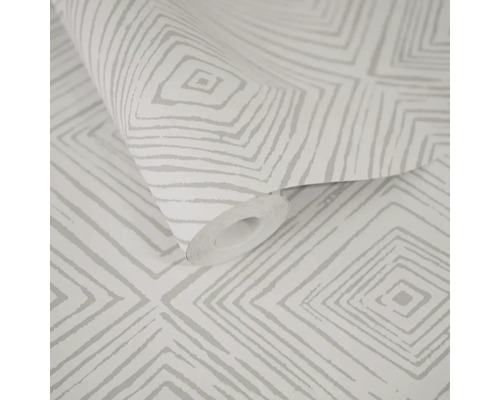 Role tapety s geometrickým vzorem