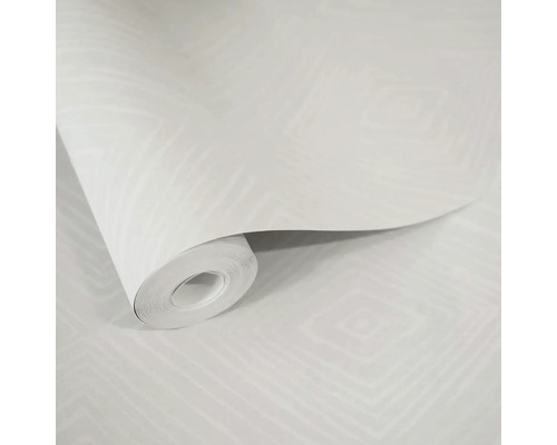 Role bílé vliesové tapety s geometrickým vzorem