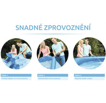 Návod na snadnou instalaci bazénu ve třech krocích