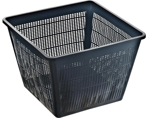 Čtvercový květináč z plastu