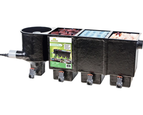 Vícekomorový filtr pro jezírka k čištění jezírkové vody