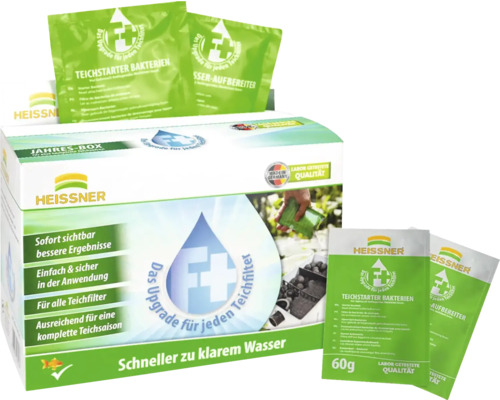 Heissner Teichstarter bakterie roční box pro čistou vodu