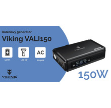 Bateriový generátor Viking VALI150 s výkonem 150 W