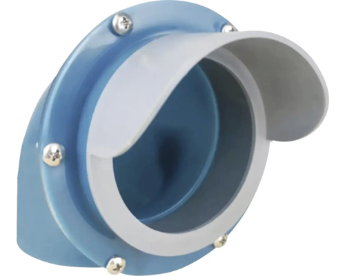 Průchodka stěnou s ochranou proti povětrnostním vlivům