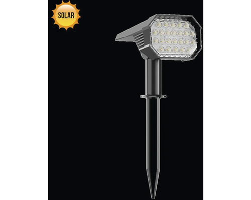 Solární LED reflektor pro zahradní osvětlení